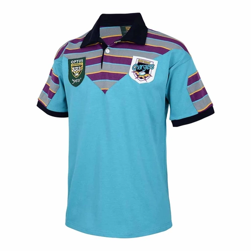 Gold Coast Chargers 1998 ARL/NRL Vintage Retro Jersey Sizes S-5XL!