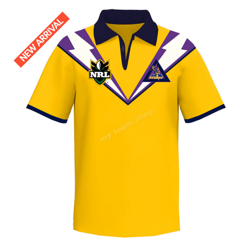Melbourne Storm 1999 ARL/NRL Retro Away Jersey Sizes S-5XL! Heritage