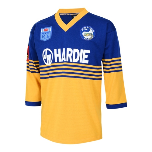 Parramatta Eels 1986 Grand Final Patch ARL/NRL Retro Jersey Size S-5XL! Limited Edition!
