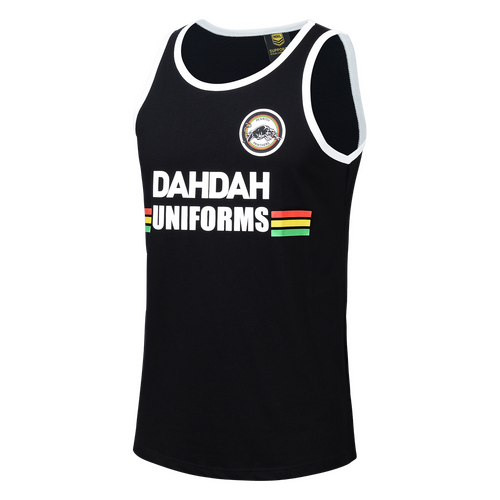 Penrith Panthers ARL NRL Classic Retro DAHDAH Cotton Singlet Sizes S-5XL!