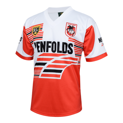 St George Dragons 1995 Alternate Worlds Sevens ARL/NRL Retro Jersey Sizes S-5XL! 