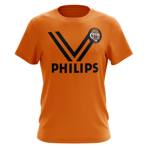 Balmain Tigers ARL NRL Classic Retro Philips T Shirt Sizes S-5XL! 