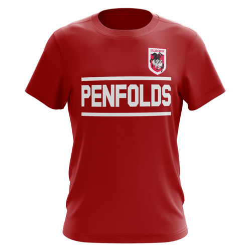 St George Dragons ARL NRL Classic Retro Penfolds T Shirt Sizes S-5XL! 