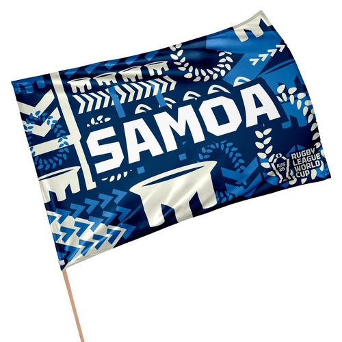 Toa Samoa 2026 RLWC Game Day Flag 60 x 90cm! LE