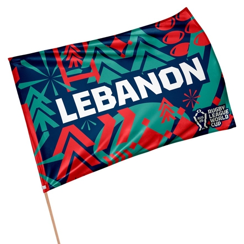 Lebanon Cedars 2026 RLWC Game Day Flag 60 x 90cm!