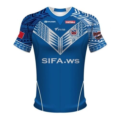 Samoa Rugby League Official 4 Nations Home Jersey Selected Sizes! BNWT's!