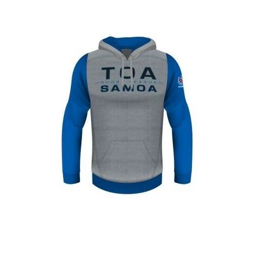 Samoa Rugby League Toa Samoa Players Gray Hoody Sizes SMALL ONLY!