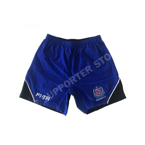 Samoa Rugby League Toa Samoa Players Blue Training Shorts Sizes S-5XL! T8 *1