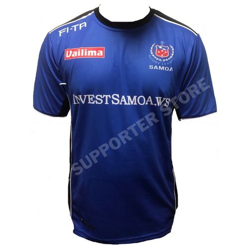Samoa Rugby League Toa Samoa Pacific Test Training T Shirt Sizes XS-7XL! T9