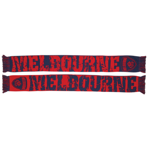 Melbourne Demons AFL Supporters Acrylic Impact Jacquard Scarf! BNWT's!