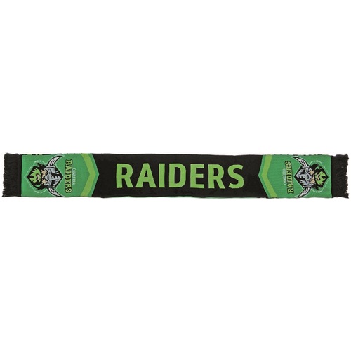 Canberra Raiders NRL Cleave Jacquard Scarf with tassels!