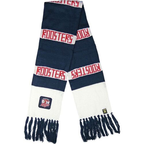 Sydney Roosters NRL Traditional Bar Scarf with tassels! BNWT's!