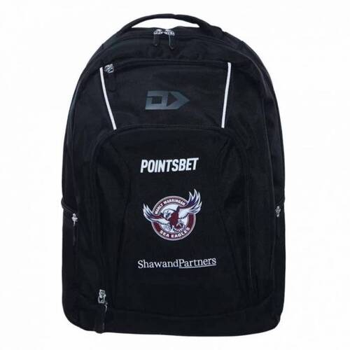 Manly Sea Eagles NRL 2023 Players Dynasty Backpack Travel Training School Bag!