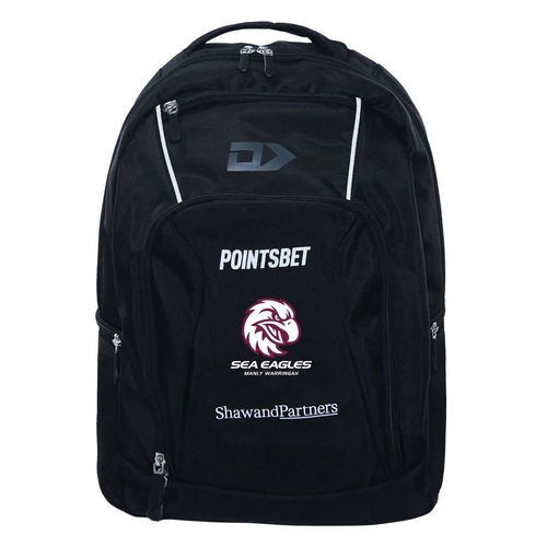 Manly Sea Eagles NRL 2025 Players Dynasty Backpack Travel Training School Bag!