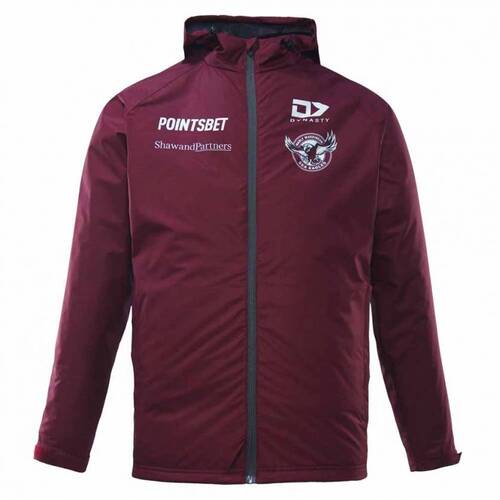 Manly Sea Eagles NRL Dynasty Players Wet Weather Jacket Sizes S-7XL! T3