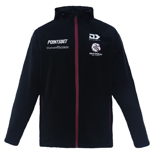 Manly Sea Eagles NRL 2024 Dynasty Players Wet Weather Jacket Sizes S-7XL!
