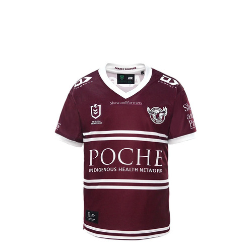 Manly Sea Eagles 2022 NRL Dynasty Home Jersey Kids Sizes 4-14!