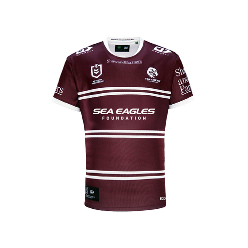 Manly Sea Eagles 2024 NRL Dynasty Home Jersey Kids Sizes 4-16!