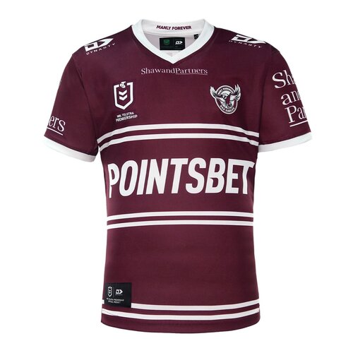 Manly Sea Eagles NRL 2022 Dynasty Home Jersey Sizes S-7XL! 