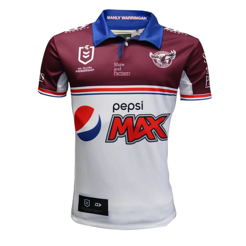 BRANDNEU ORIGINAL Kids NRL Shorts Manly Seeadler ISC ab 6 