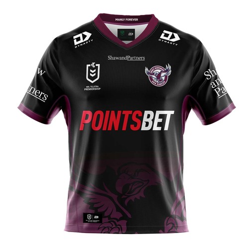 Manly Sea Eagles NRL 2022 Dynasty Alternate Jersey Sizes S-3XL!