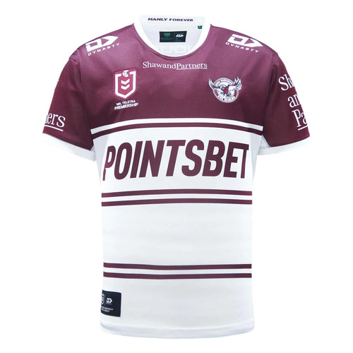 Manly Sea Eagles NRL Dynasty Alternate Jersey Sizes S-3XL! T3