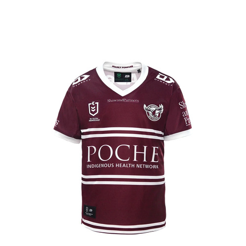 Manly Sea Eagles NRL 2022 Dynasty Home Jersey Toddlers Sizes 0-2!