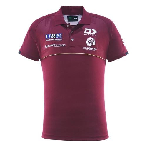 Manly Sea Eagles NRL 2025 Dynasty Players Alternate Polo Shirt Sizes S-7XL!