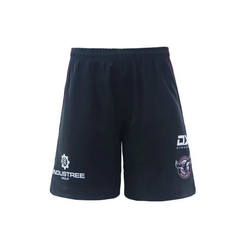 Manly Sea Eagles NRL Dynasty Training Gym Shorts Charcoal Sizes S-7XL! T3