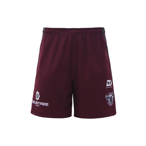 Manly Sea Eagles NRL 2023 Dynasty Alternate Training Gym Shorts Maroon Sizes S-7XL!