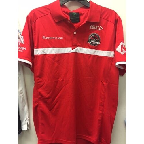 Illawarra Cutters NRL ISC Players Polo Shirt Size S-5XL! 