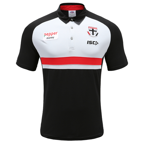 St Kilda Saints AFL 2020 Players ISC Polo Shirt Sizes S-5XL!