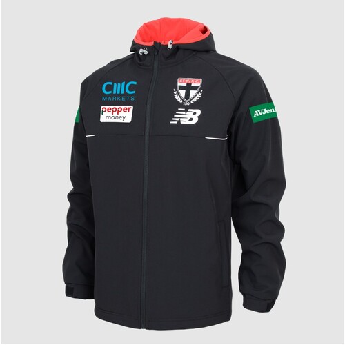 St Kilda Saints AFL 2023 New Balance Winter Storm Hoody Size S-2XL!