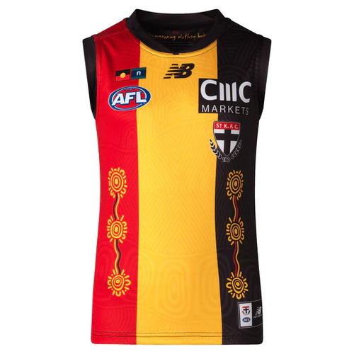 St Kilda AFL 2023 New Balance Indigenous Guernsey Sizes S-3XL!