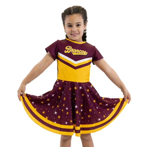 Brisbane Broncos NRL 'Superstar' Dress Kids Sizes 2-10!