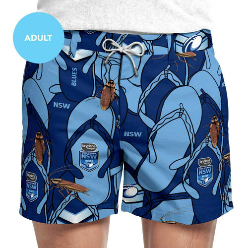 New South Wales Blues SOO 2020 Hawaiian Shorts Sizes S-5XL!