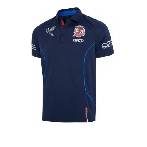 Sydney Roosters NRL Players ISC Media Polo Shirt Sizes SMALL ONLY! 7