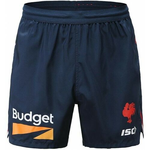 Sydney Roosters NRL Players ISC Training Shorts Sizes 5XL! T0