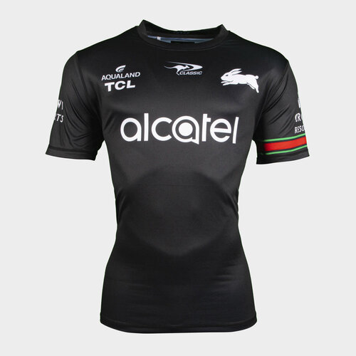 South Sydney Rabbitohs 2021 NRL Classic Training Tee Black T-Shirt Sizes S-5XL!