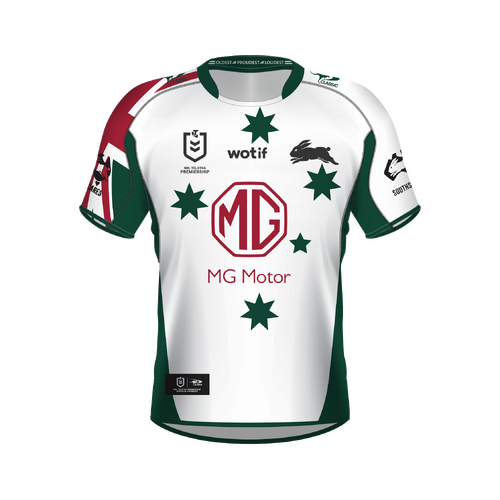 South Sydney Rabbitohs 2022 NRL ANZAC Classic Jersey Kids Sizes 8-14!