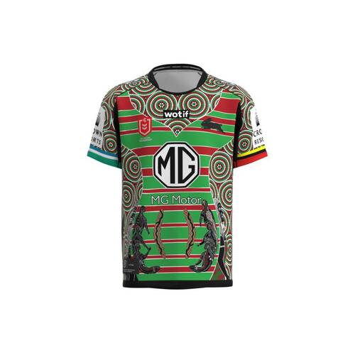 South Sydney Rabbitohs 2023 NRL Classic Indigenous Jersey Sizes S-7XL!