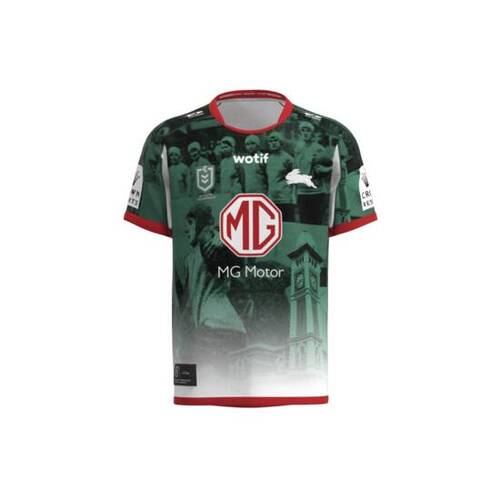 South Sydney Rabbitohs 2023 NRL Classic WIL Jersey Sizes S-7XL!