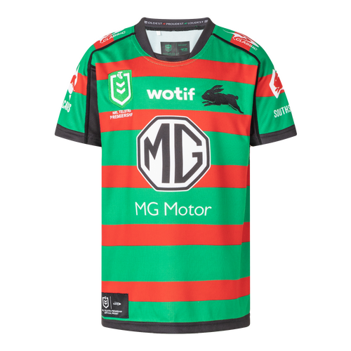 South Syd Rabbitohs 2023 NRL Home Classic Jersey Kids Sizes 6-14! 