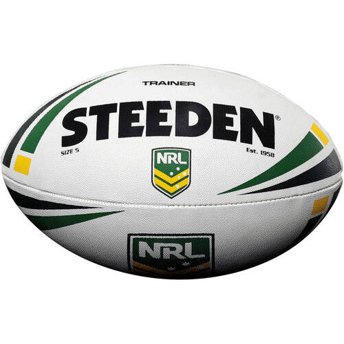 Official Training Replica NRL Steeden Rugby League Football Size 5!