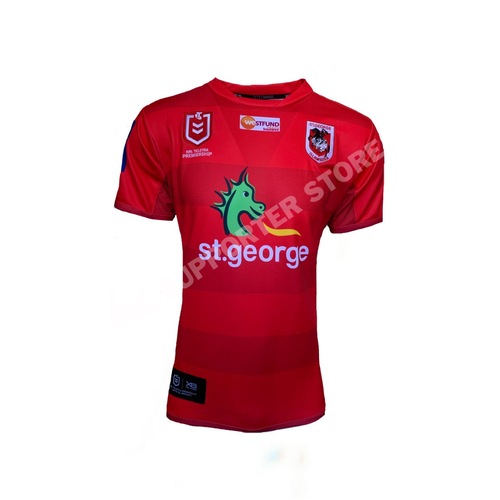 Details about   St George Dragons Player's Polo Shirt Small & Medium Red/White NRL XBlades 19 