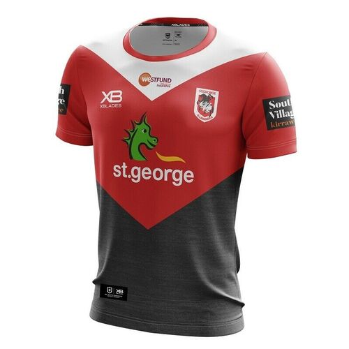 St George ILL Dragons NRL Players X Blades Training Shirt Sizes S-5XL! T9