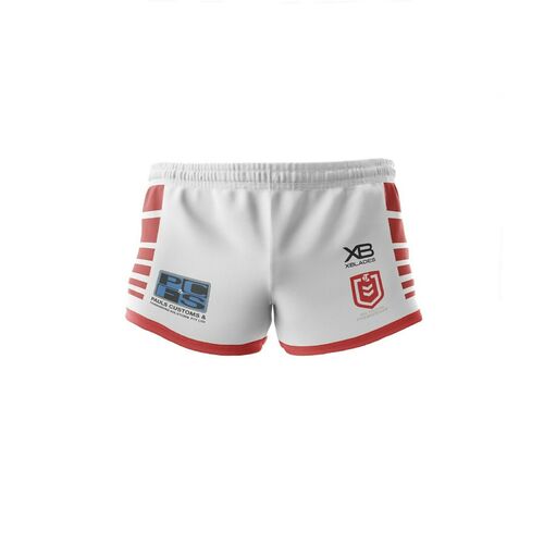 St George ILL Dragons NRL 2019 Players X Blades Home On Field Shorts Size S-5XL!