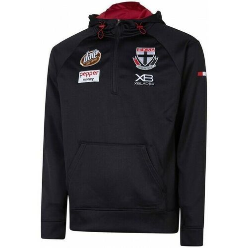 St Kilda Saints AFL X Blades Players 1/4 Zip Hoody Hoodie Sizes Small! T9