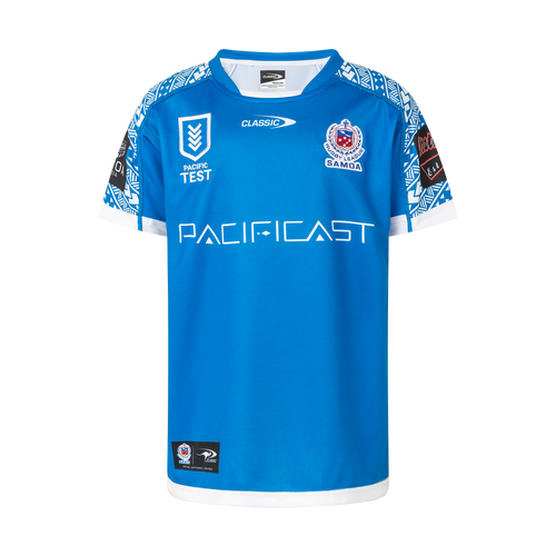 Samoa Rugby League Toa Samoa 2022 Classic Test Jersey Kids Sizes 8-14!