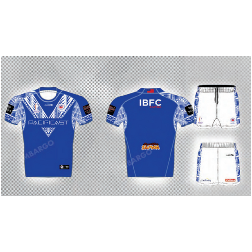 Samoa Rugby League 2022 Classic RLWC Toddlers Jersey Set Sizes 0-4!